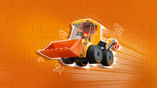 LEGO Vozila – Građevinski utovarivač 60483