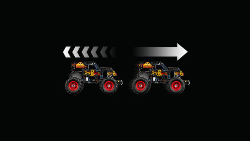 LEGO Monster Jam™ Grave Digger™ Vatra i led 42219