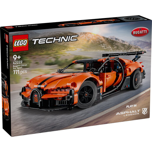 LEGO Bugatti Chiron Pur Sport hiperautomobil 42222