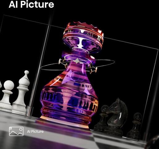 Hisense OLED TV 55" 55A85Q, 4K Ultra HD, Smart TV, VIDAA OS, VRR 120Hz, Infinite Blacks, Pixel Dimming, Brightness Enhancer, Anti-Reflection PRO, AI Picture