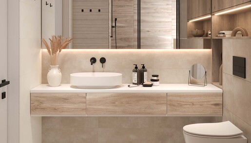 Zidne pločice CONCRETE BEIGE 30x60