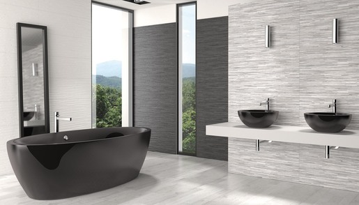 Zidne pločice DECOR LAYERS ANTRACITA 30x90