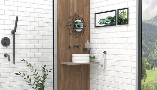 Zidne pločice METRO CARRARA 10x20