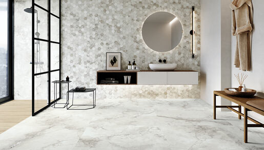 Zidne i podne pločice VINTAGE WHITE LAPPATO 100x100