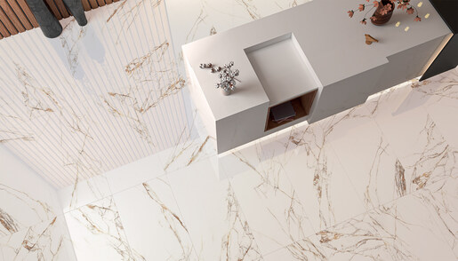 Zidne i podne pločice INDAH WHITE PULIDO 59x119