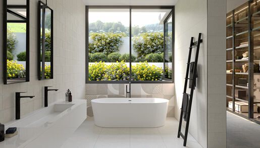 Zidne pločice GENEVE JET BLANC 30x90