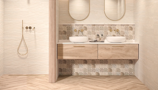 Zidne pločice PANTHEON CURVE EBUR VEINCUT MATE 20x60