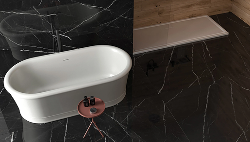 Zidne i podne pločice SHIRA GLOSS BLACK 60x120