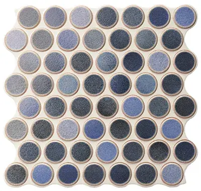 Zidne i podne pločice DAKHLA AZURE CIRCLE 30,9x30,9