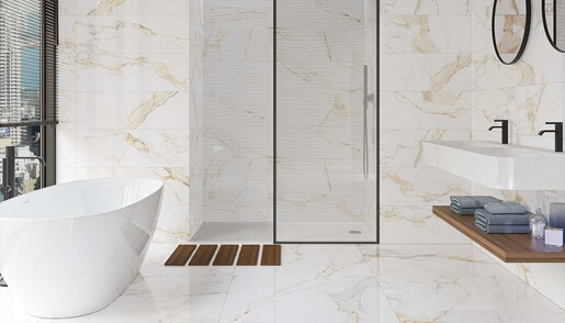 Zidne i podne pločice MARSHALL GOLD SATIN 60x60