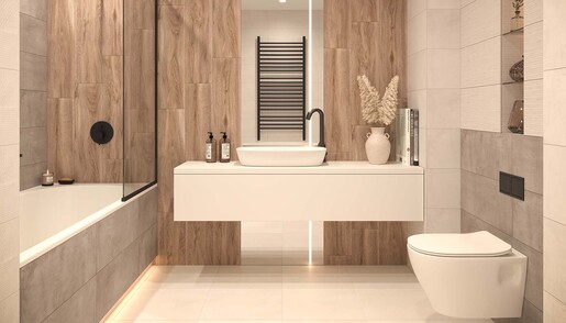 Zidne pločice STUC TAUPE 25x70