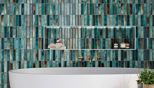 Zidne pločice BOREALIS AQUA 15x30