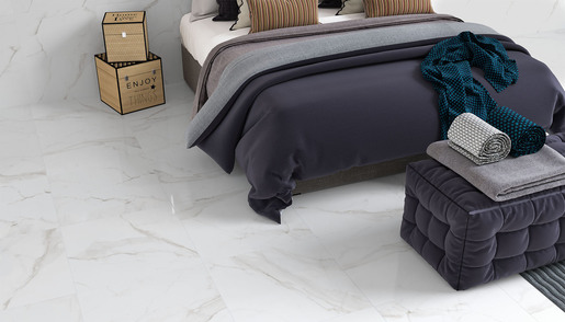 Zidne i podne pločice ESSENTIAL WHITE 60,8x60,8