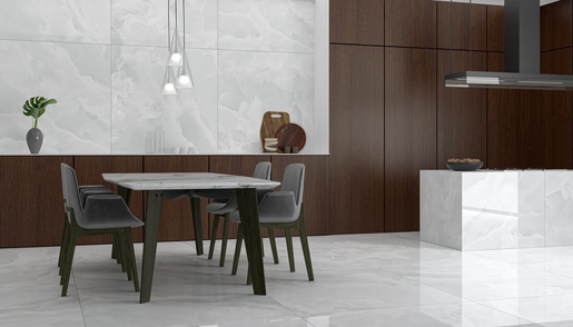 Zidne i podne pločice ICELAND WHITE ULTRA GLOSS 60x120