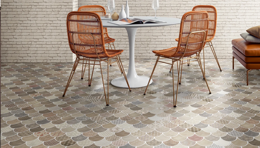 Zidne i podne pločice SCALE BOHO TAUPE 30,7x30,7