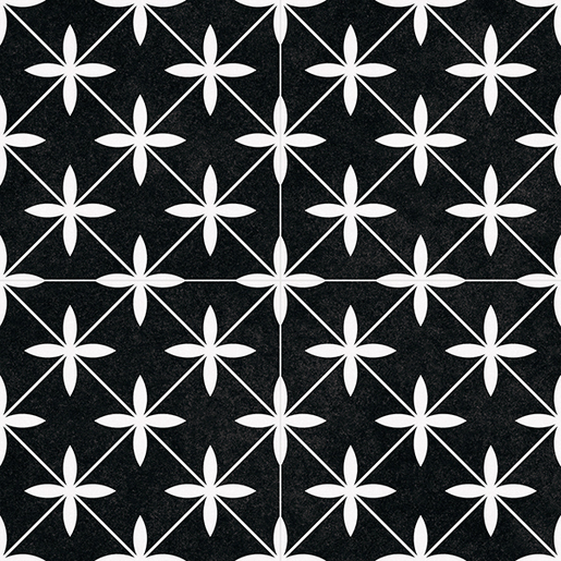 Zidne i podne pločice POOLE BLACK 45x45