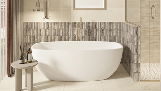 Zidne i podne pločice MARBLE ART CREAM SATIN 59,5x59,5