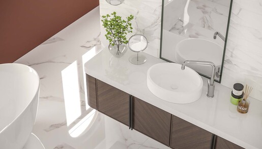 Zidne pločice LENOX GIGA WHITE BRILLO 30x90