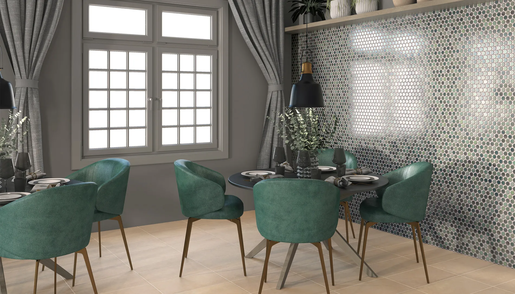 Zidne i podne pločice DAKHLA AQUA CIRCLE 30,9x30,9