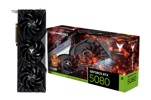 Grafička karta Gainward RTX 5080 Phoenix GS 16GB GDDR7 256bit, NE75080S19T2-GB2031X