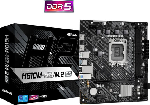 Matična ploča s1700 ASRock H610M-H2/M.2 D5