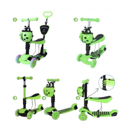 Winner Bike Trotinet nr-9520 green bubamara Tro0051