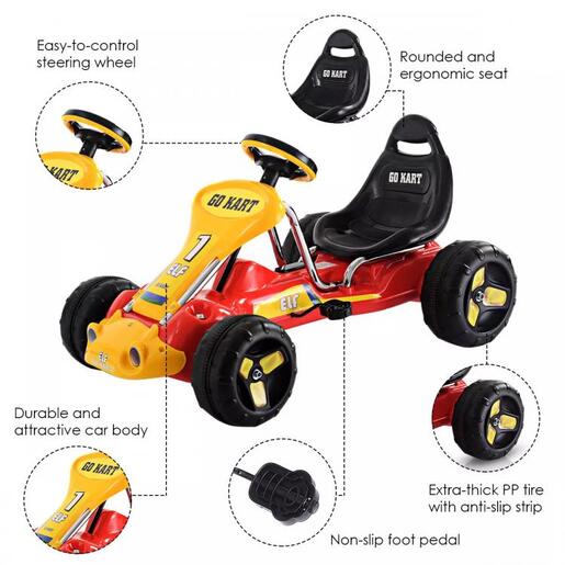 Winner Bike Go cart elf wb9788a red Tro0029