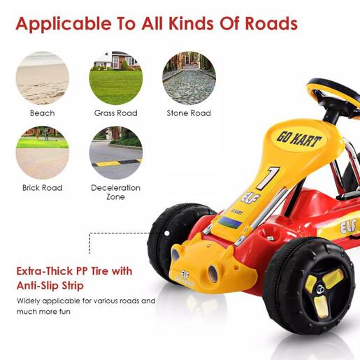 Winner Bike Go cart elf wb9788a red Tro0029