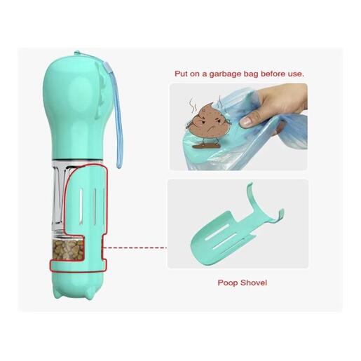 Winner Bike Multifunkcionalna flašica za pse i mačke green Out0056