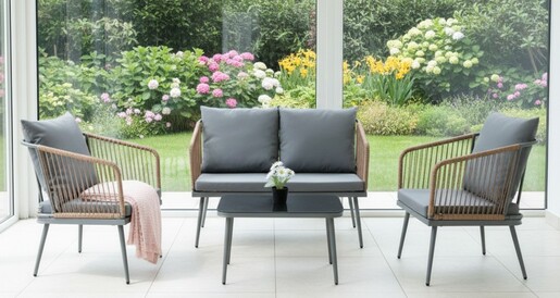 Zen Garden Baštenska garnitura Dali, Ratan Braon ZG 031221B