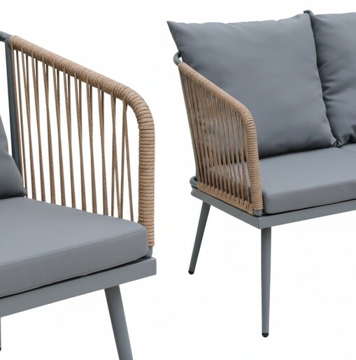 Zen Garden Baštenska garnitura Dali, Ratan Braon ZG 031221B