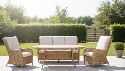 Zen Garden Baštenska garnitura Palmera, Ratan Natur ZG 030000