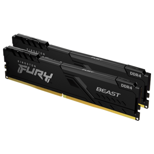 Kingston RAM Memorija DDR4 64GB (2x32GB) 3200MHz Fury Beast KF432C16BBK2/64