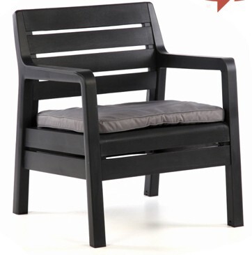 Keter Baštenska garnitura Delano, grafit CU 221538