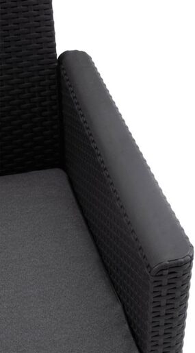 Keter Baštenska garnitura Claire 3 seater, grafit CU 252698