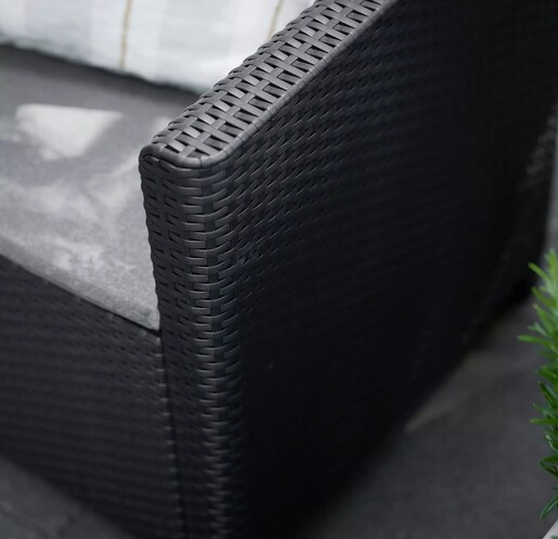 Keter Baštenska garnitura ugaona Marie 5 seater, grafit CU 252710