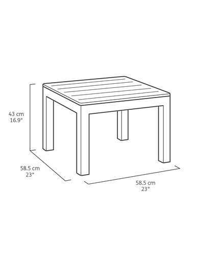 Keter Baštenska garnitura ugaona Marie 5 seater, grafit CU 252710