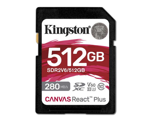 Memorijska kartica KINGSTON SDR2V6/512GB 512GB SDXC UHS-II 280R/150W U3 V60