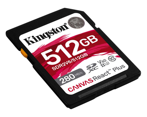 Memorijska kartica KINGSTON SDR2V6/512GB 512GB SDXC UHS-II 280R/150W U3 V60