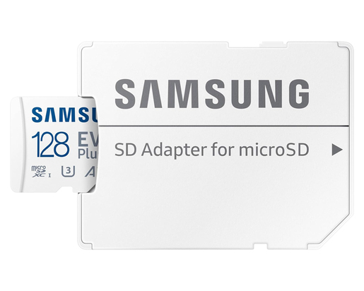 Memorijska kartica SAMSUNG EVO PLUS MicroSD Card 128GB + Adapter MB-MC128SA