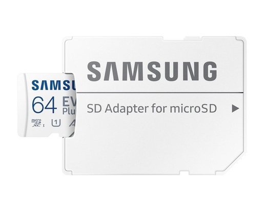 Memorijska kartica SAMSUNG EVO PLUS MicroSD Card 64GB + Adapter MB-MC64SA