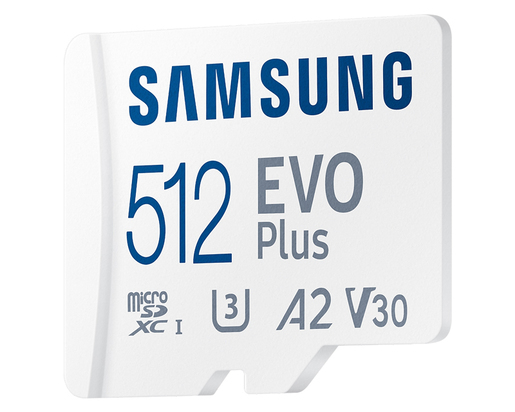 Memorijska kartica SAMSUNG EVO PLUS MicroSD 512GB + Adapter MB-MC512SA