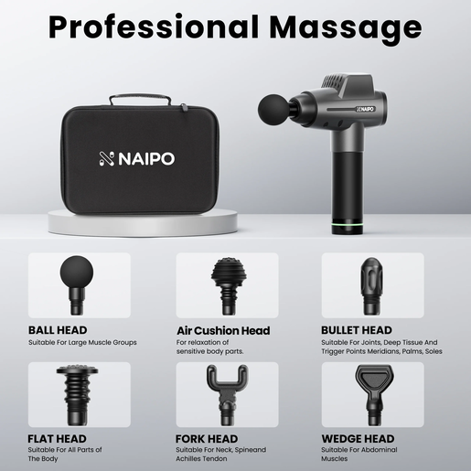 NAIPO Masažni pištolj NPMGUN-006-05