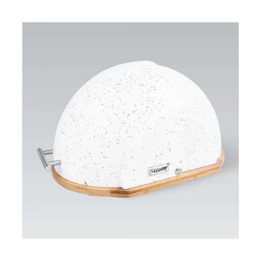 MAESTRO MR1678WH KUTIJA ZA HLEB 37,5X27,5X21 CM BELA BAMBUS