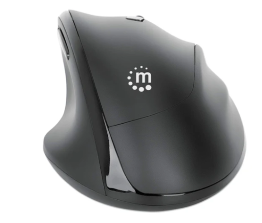 Miš Wireless Manhattan Ergonomic 190237, black