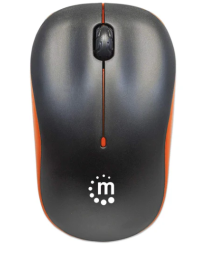 Miš Wireless Manhattan Success 179409, Black/Orange