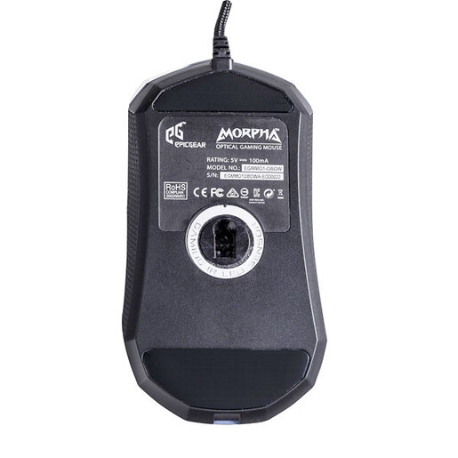 Miš USB EPICGEAR Morpha metalic