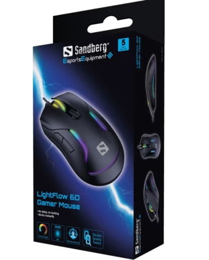 Miš Sandberg LightFlow 6D Gamer Mouse 640-27