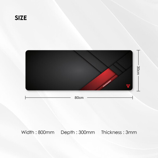 Podloga za miša Fantech MP806 Vigil 800x300mm crna