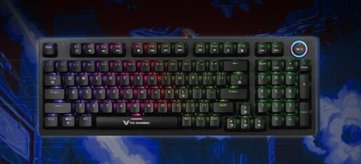 Tastatura USB Volkano VX Warborn RBG VX-231-BK US crna